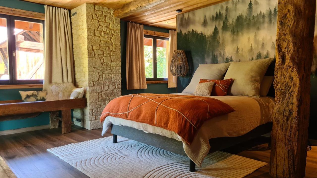 Bed and Breakfast Le Refuge Du Montagnard Marthod Exterior foto