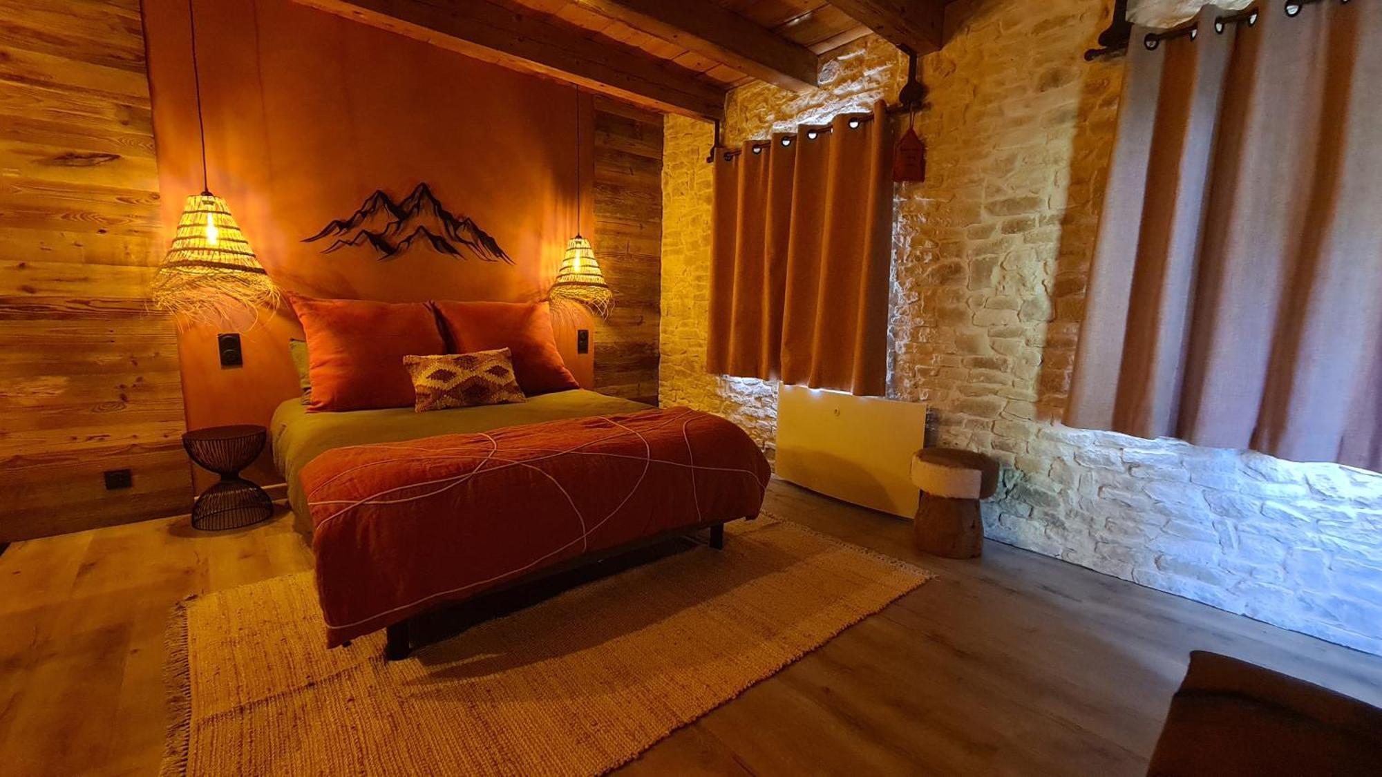 Bed and Breakfast Le Refuge Du Montagnard Marthod Exterior foto